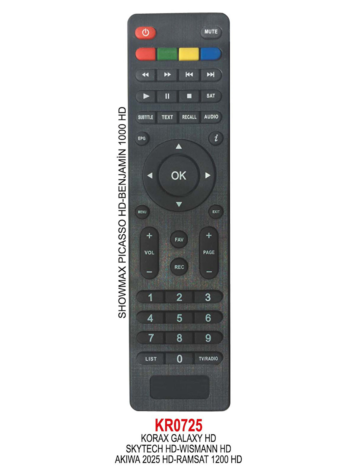 KORAX GALAXY HD UYDU KUMANDASI