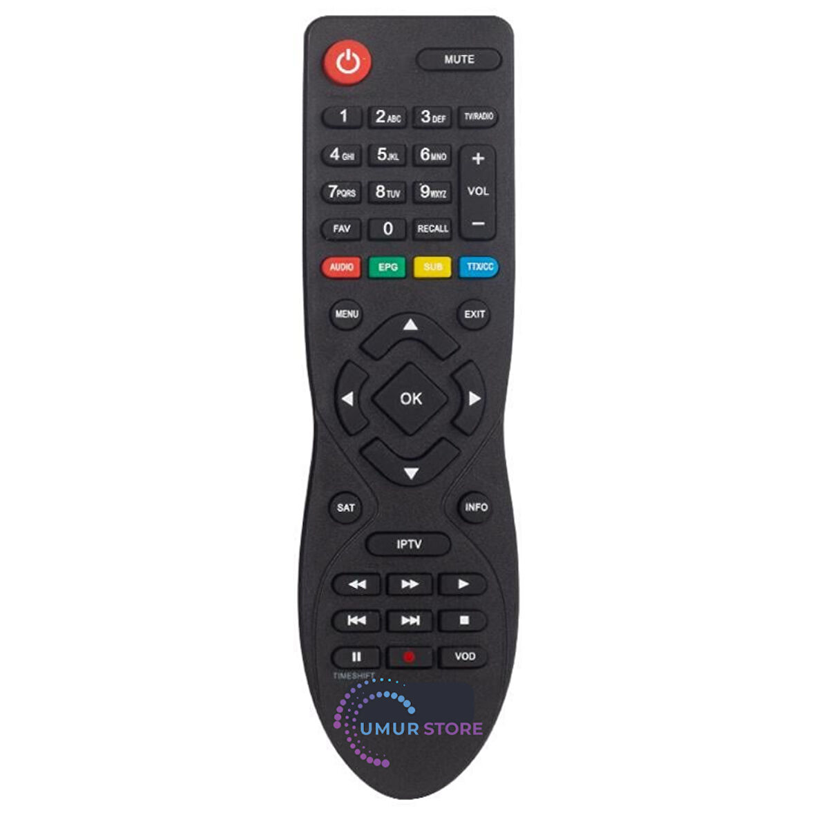 Wellbox-Threebox Mini HD Uydu Alıcı Kumandası