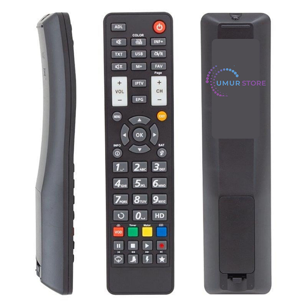 2000 HD Machina CX IP Uydu Alıcı Kumandası