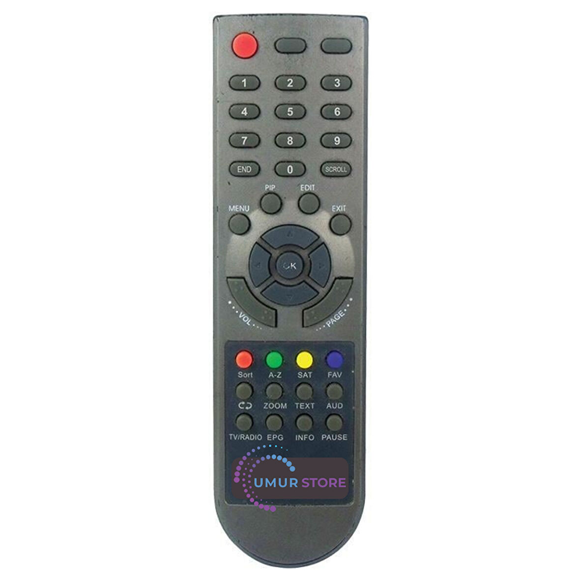 Uyumlu Starsat Uydu Alıcı Kumandası