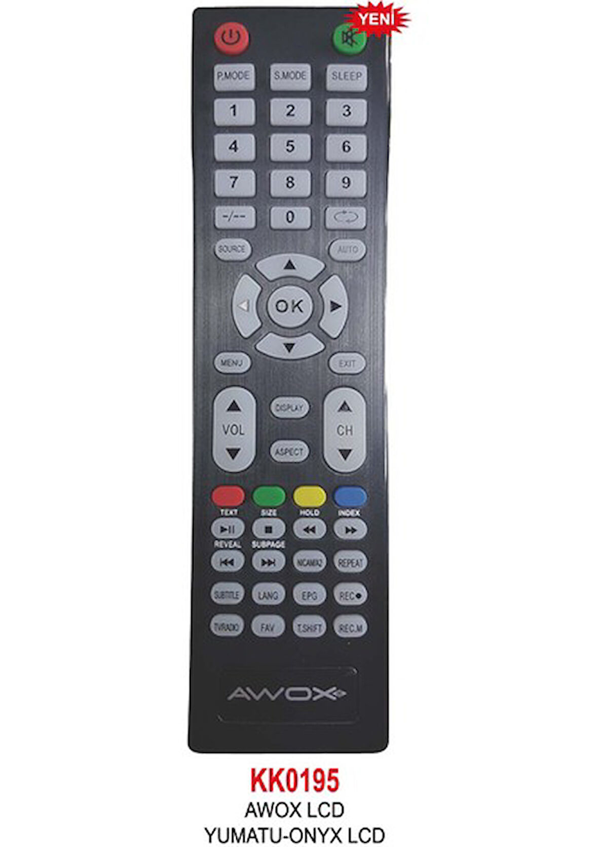 Awox LCD Kumanda