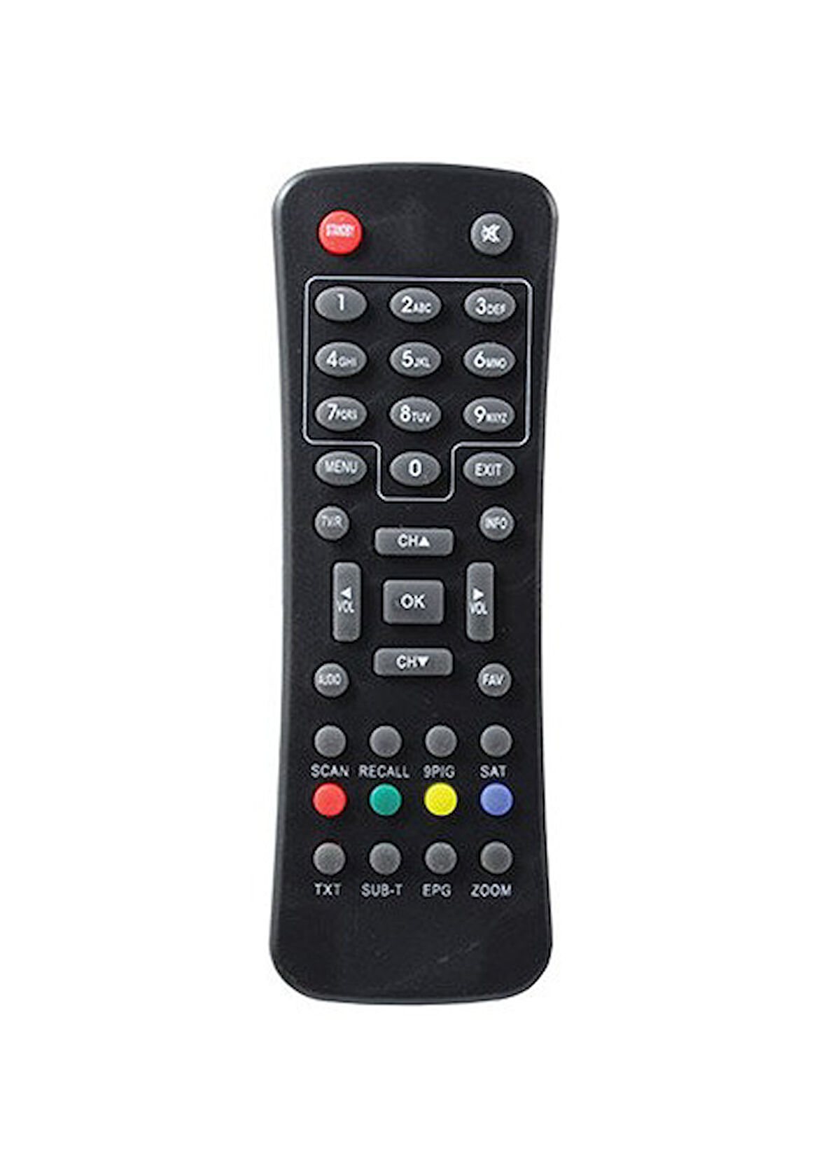 Amstrad Mini Ttx Teletexli Küçük Kalıp Kumanda