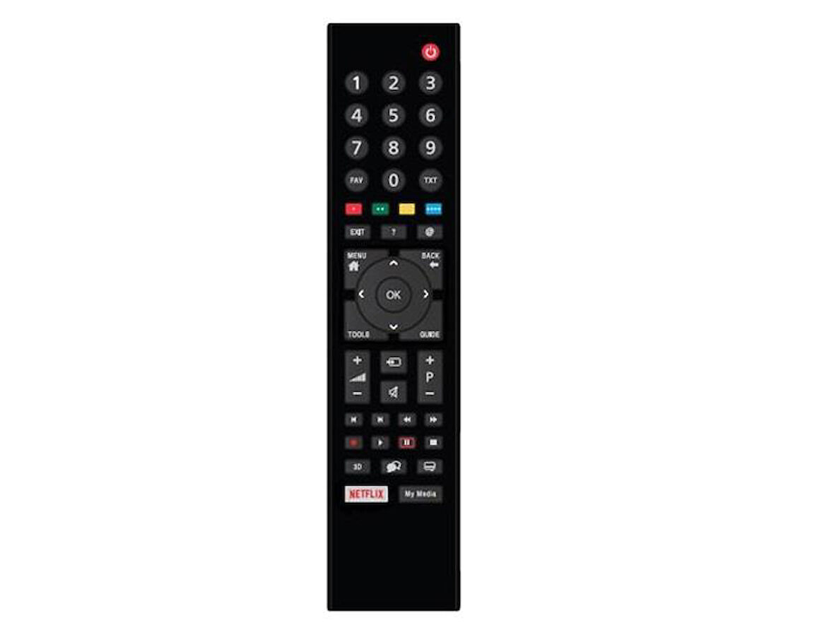 Grundig Toronto 32 CLE 6645 AL İle Uyumlu Smart Led Tv Kumandası