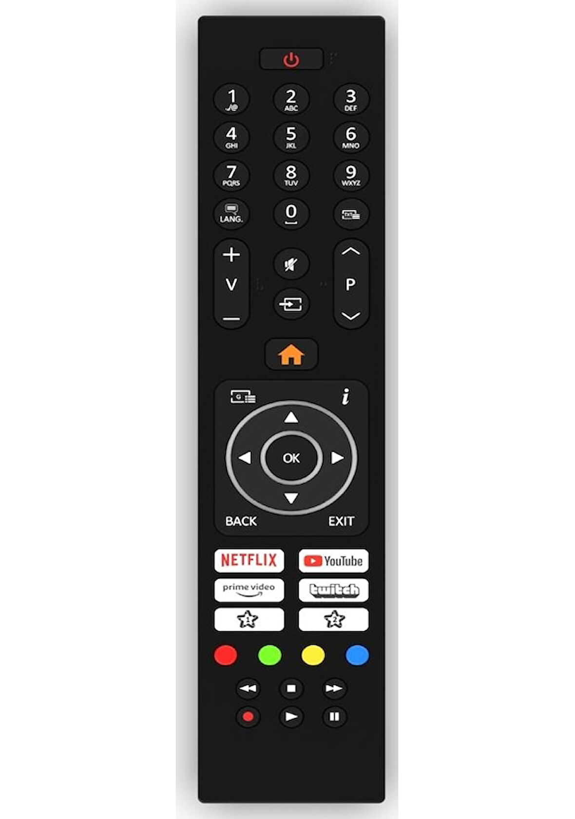 REGAL 55R754UA9SE Android Tv Kumanda-Mikrofonsuz