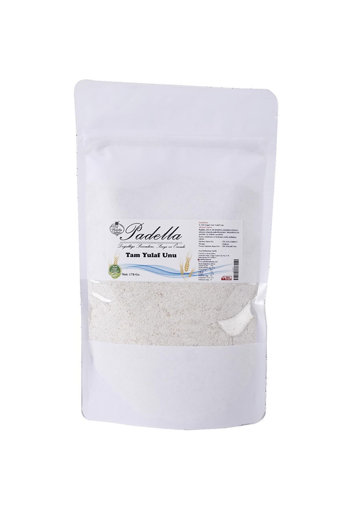 Tam Yulaf Unu 170 Gr