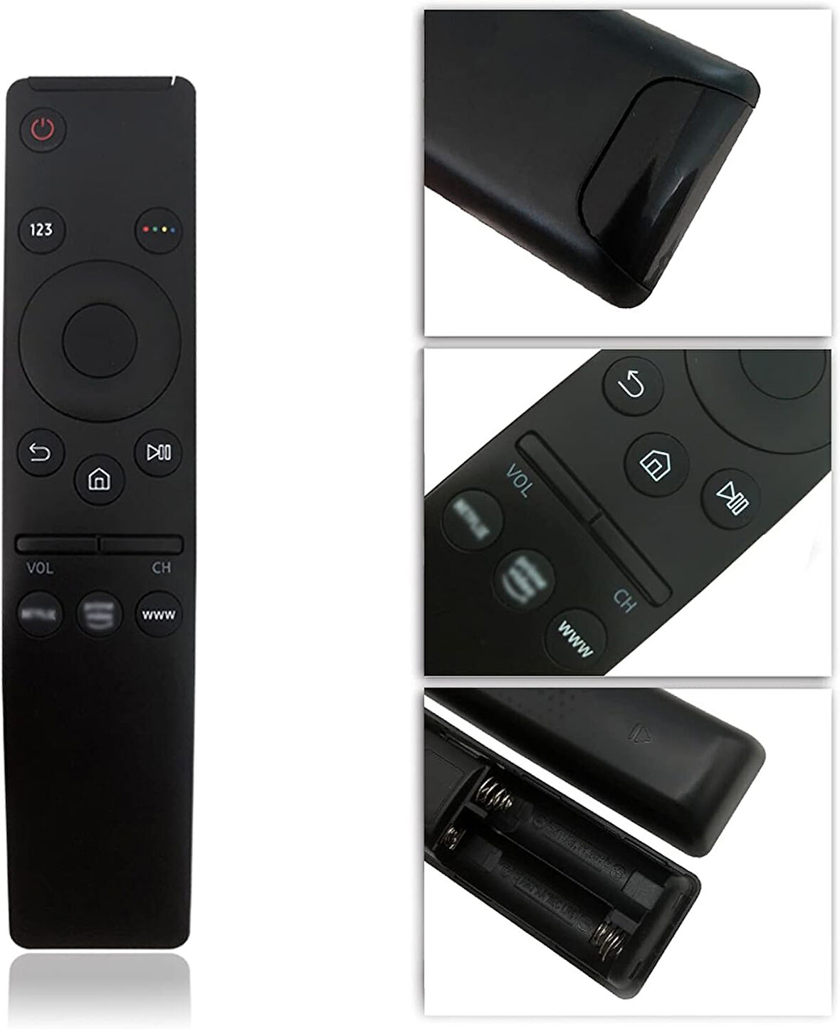 Samsung TV ile Uyumlu Uzaktan Kumanda BN59-01259B / D QN65Q9FAMFXZA UE55NU7405 UN65RU7100 UN75RU7100