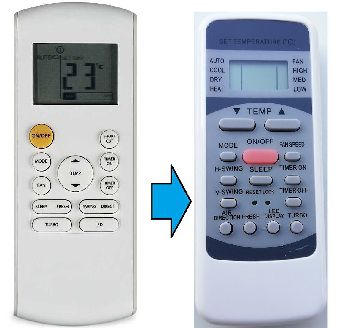 DAYLUX Klima Kumandası RG57B BGE