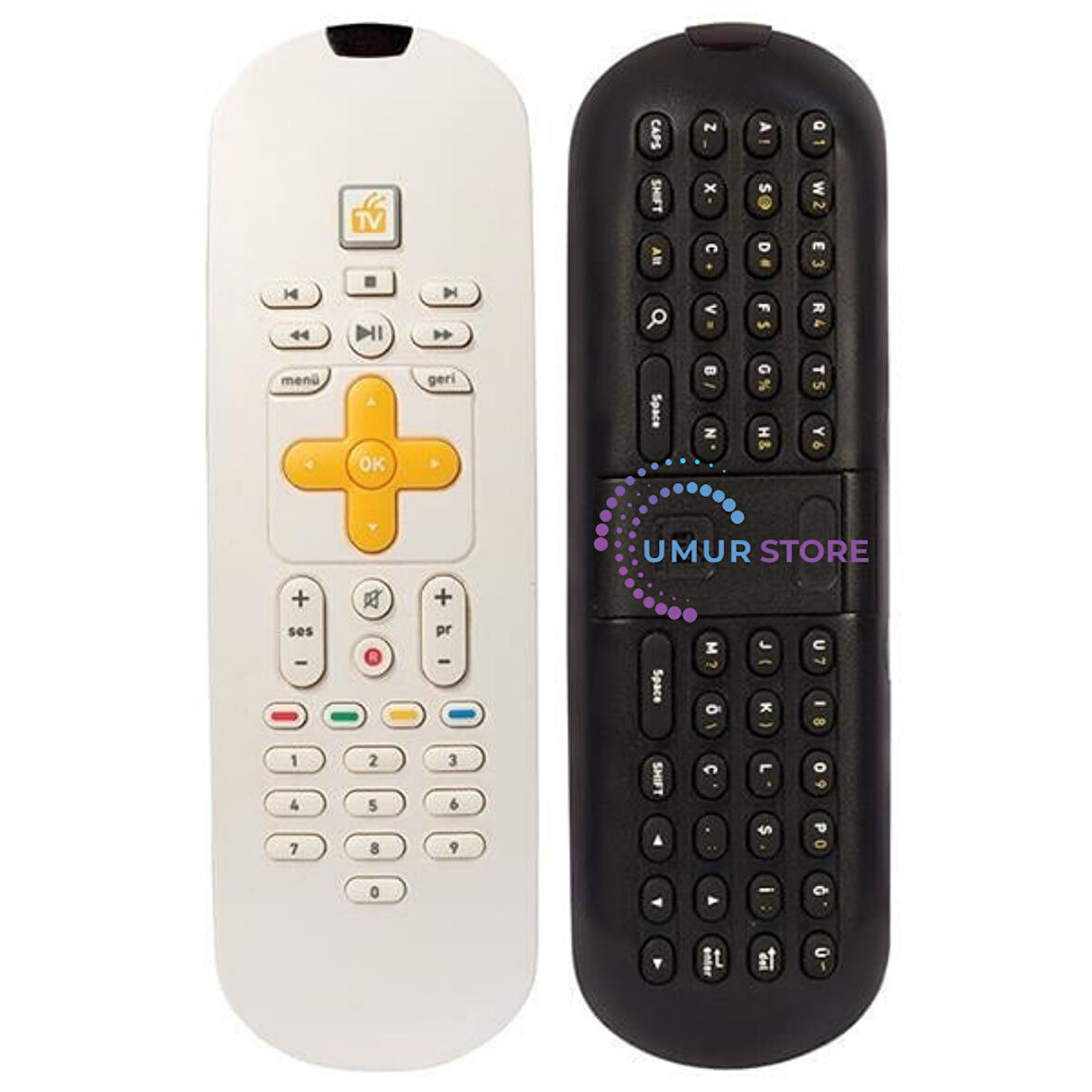Turkcell TV + Plus Klavyeli Uydu Kumandası