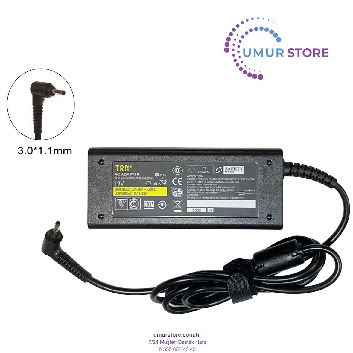 Acer Aspire 5 A515-57-59VS Notebook Adaptörü