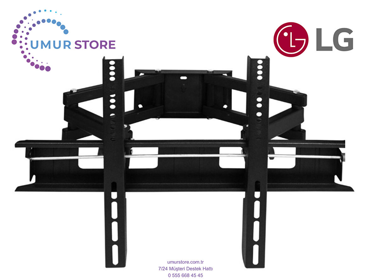 LG 65nano81t6a 65'' Uydu Alıcılı 4k Ultra Hd Webos Smart Nanocell 42”- 55”- 65”- 75” inç Lcd Led Ekran Tv Hareketli Askı Aparatı