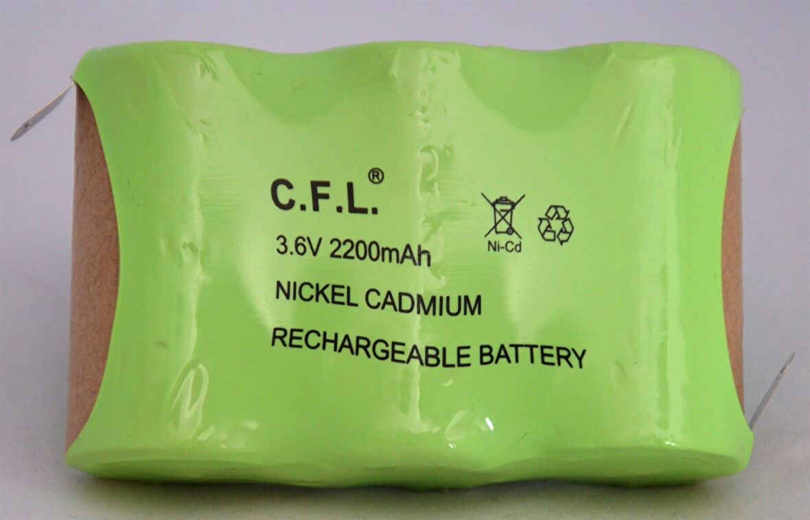 CFL 3'LÜ SÜPÜRGE PİLİ 3.6 2200 MAH