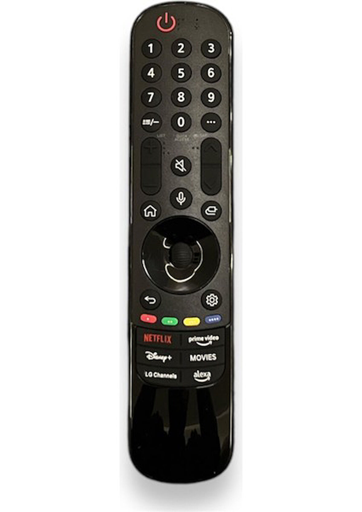 LG MR23GA (AKB76043105) Netflix Disnep+ Prime Video Tuşlu Ses Komutu Vardır Tv Kumandası