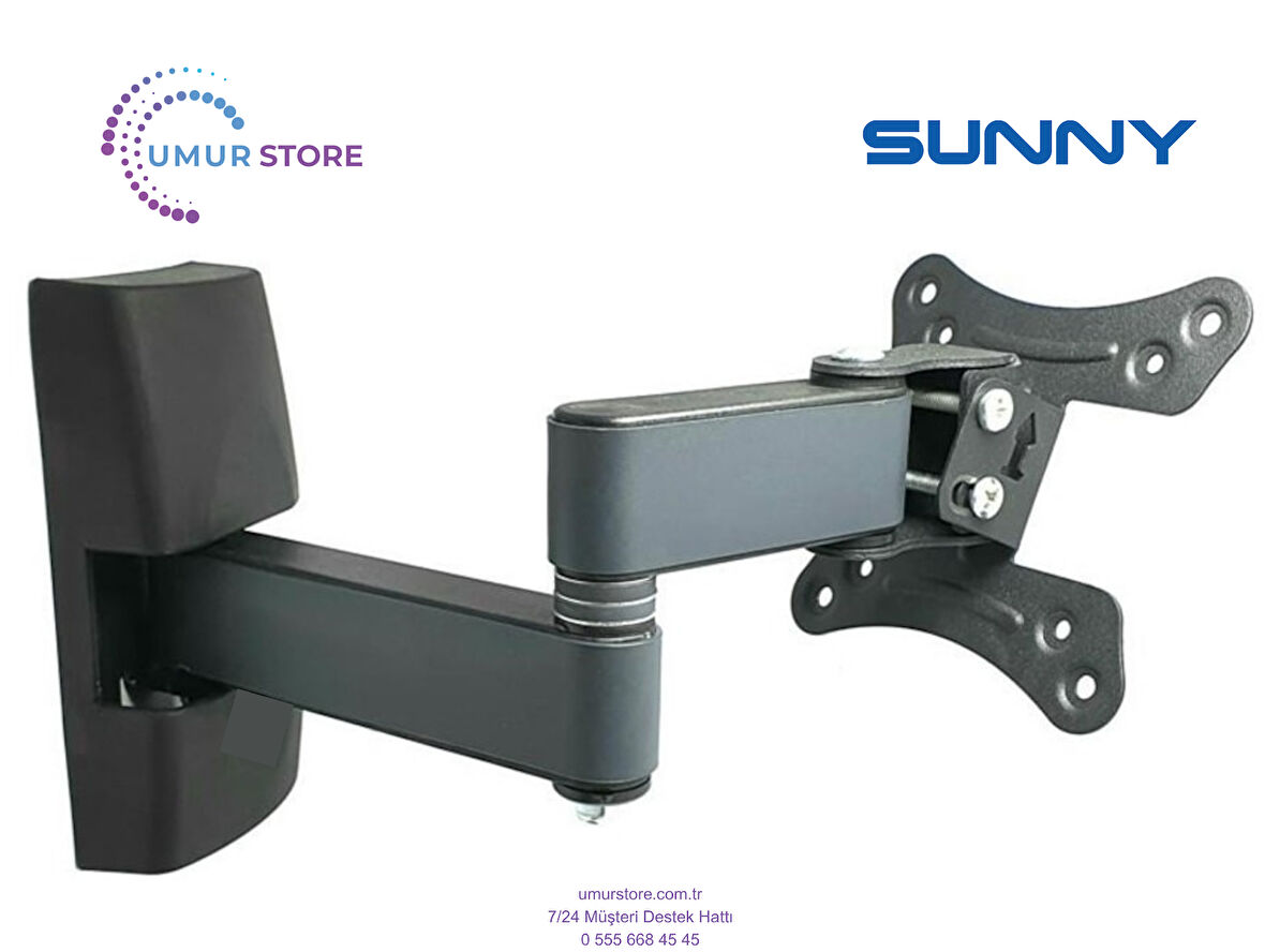 Sunny SN24LEDI262J-A 24” HD Ready Webos 14”- 28” Monitör Lcd Led TV Hareketli Askı Aparatı