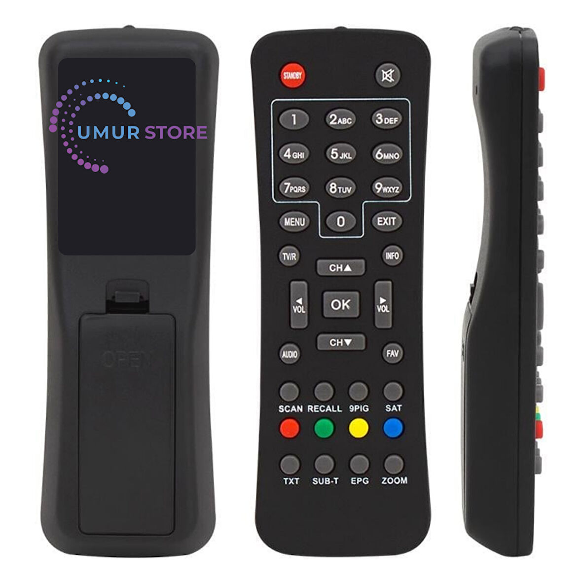 Mersat Exclusive Uydu Alıcısı Kumandası