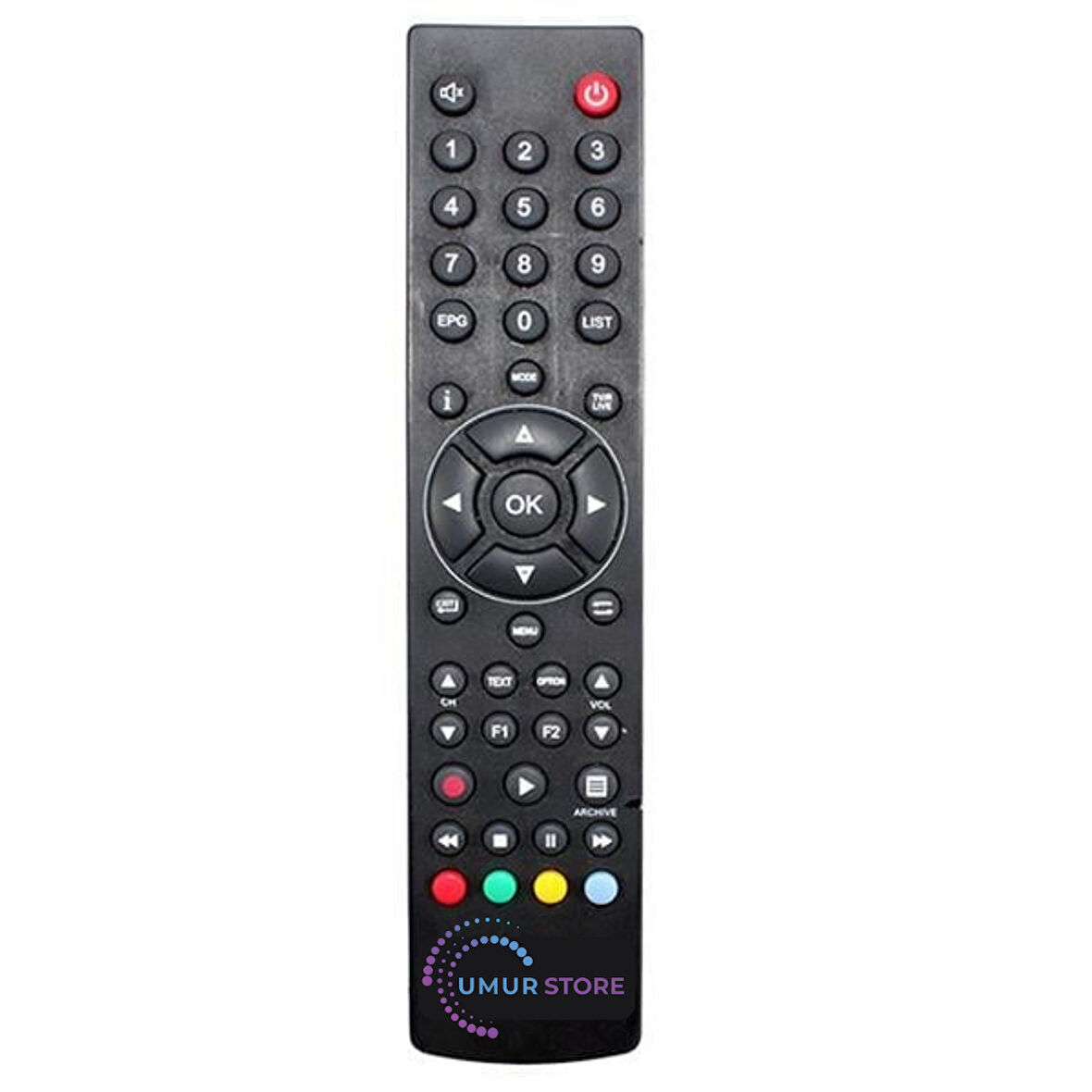 Grundig DSR-7000 HD FTA Uydu Alıcı Kumandası