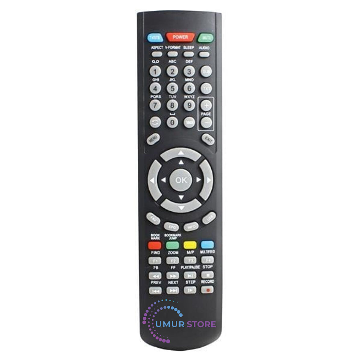 Samux FX HD Power Uydu Alıcı Kumandası
