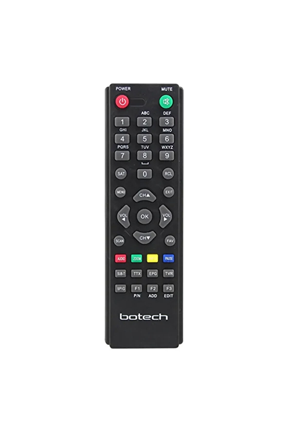 Botech Piko 120 Gold Uydu Alıcı Kumanda Fully-16w