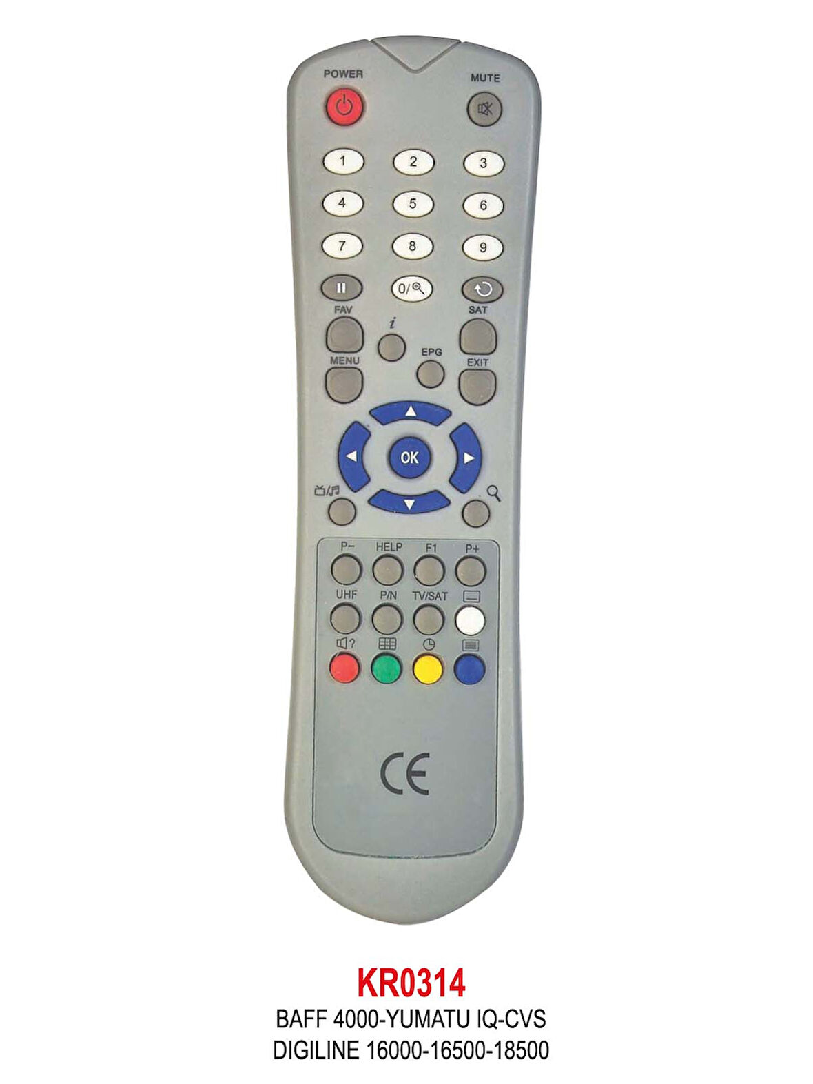 Uyumlu DIGILINE 16000-16500-18500 UYDU KUMANDA