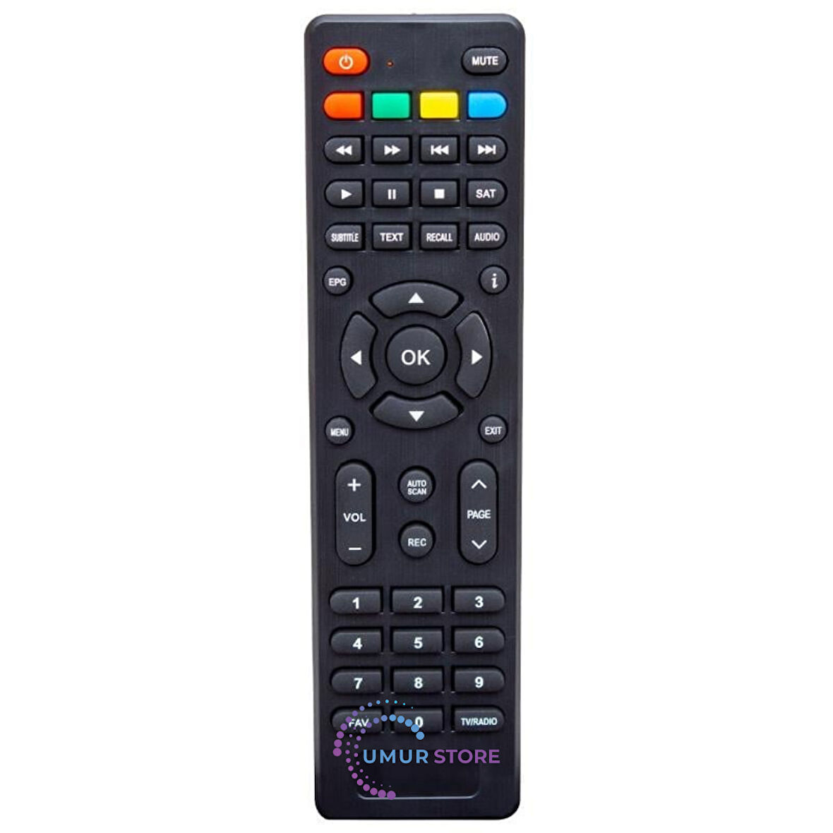 Amstrad HD-Echosat HD Uydu Kumandası (Fav-Tv/Radyo)