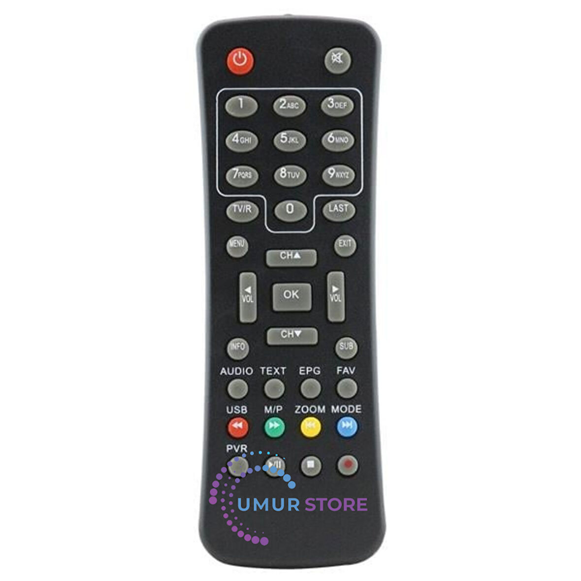 Amstrad Uydu Alıcı Kumandası