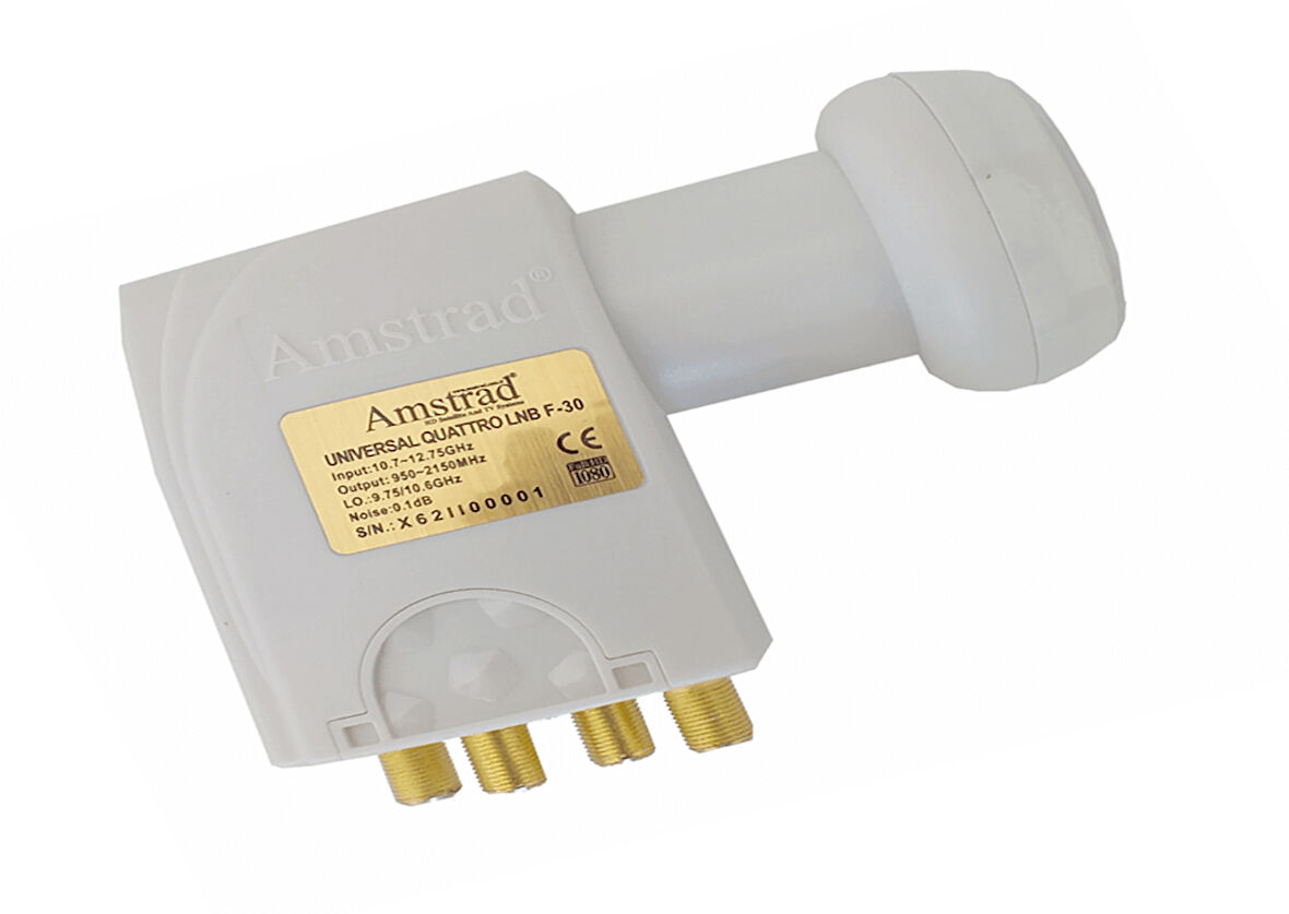 AMSTRAD F30 QUATTRO LNB BEYAZ