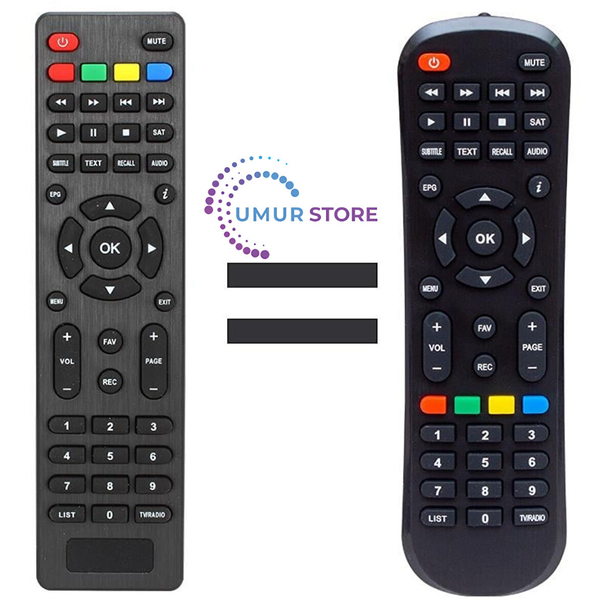 Showmax Blue HD Uydu Alıcı Kumandası