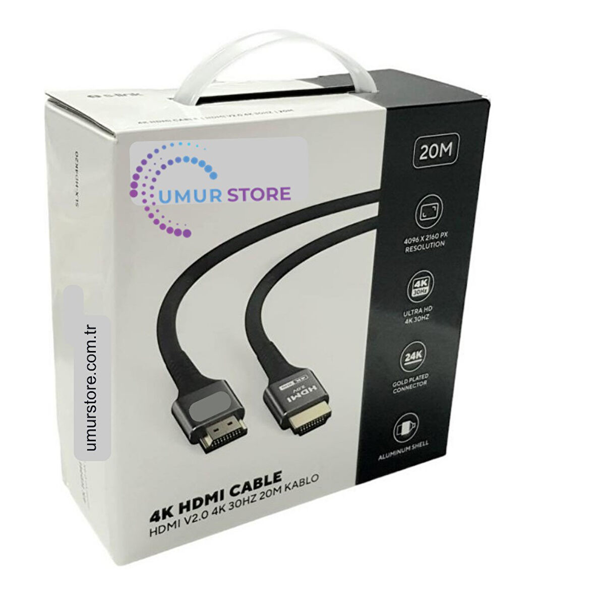 20MT HDMI Kablo V2.0 30HZ SLX-HD4K20