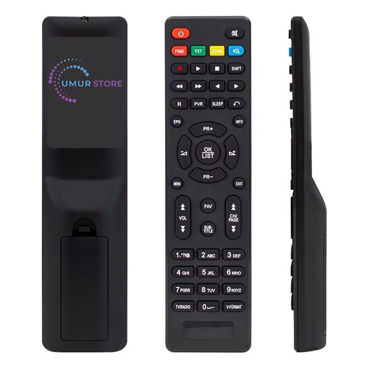 Kujtesa Uydu Alıcı Kumandası