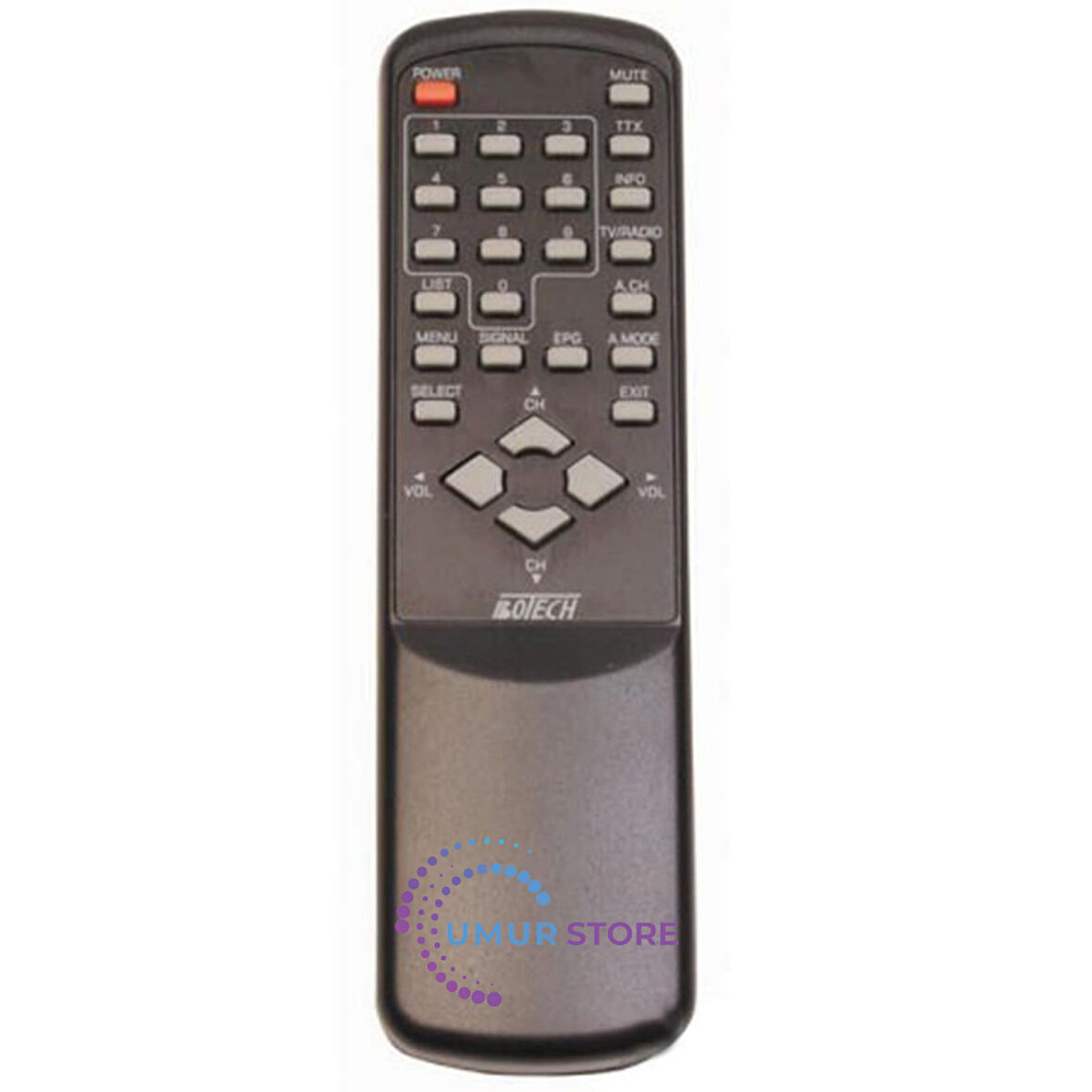 Botech Siyah Eski H07 Uydu Alıcı Kumandası