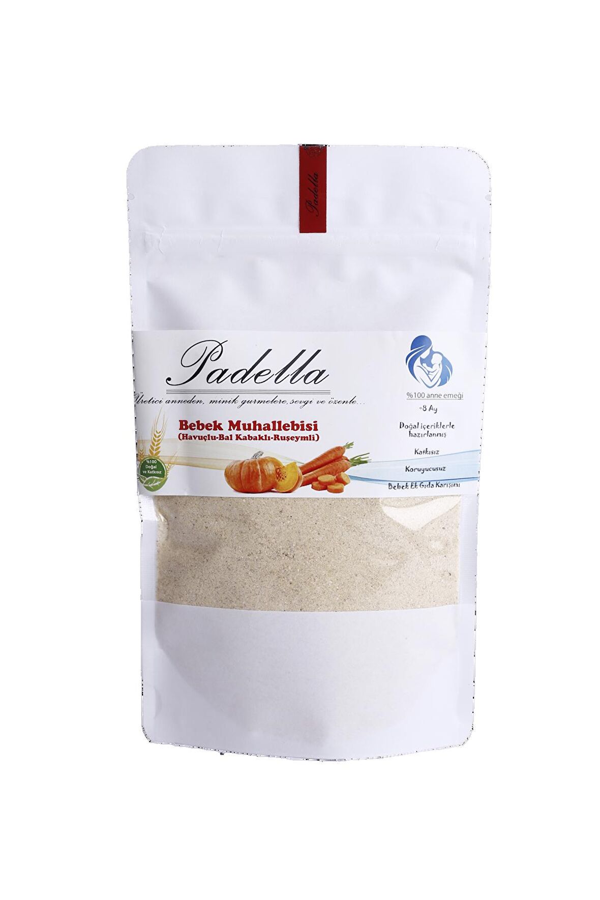 Bebek Muhallebisi Havuçlu Bal Kabaklı Ruşeymli 200 Gr