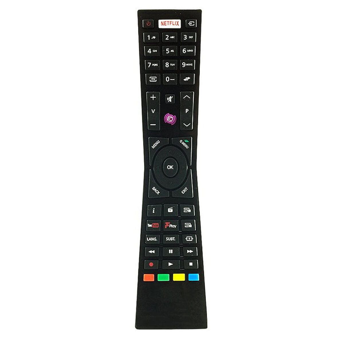 Vestel RM-T1380 Netflix-Youtube Tuşlu Lcd Led Tv Kumandası
