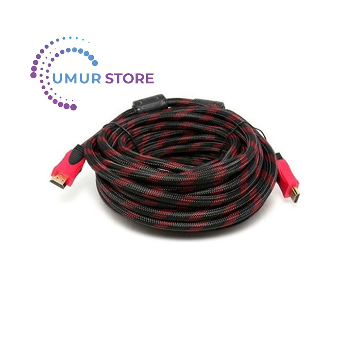 Hdmi Kablo 15 Metre 3d 4k Full Hd Hdmi Tv Uydu Alıcısı Kablosu