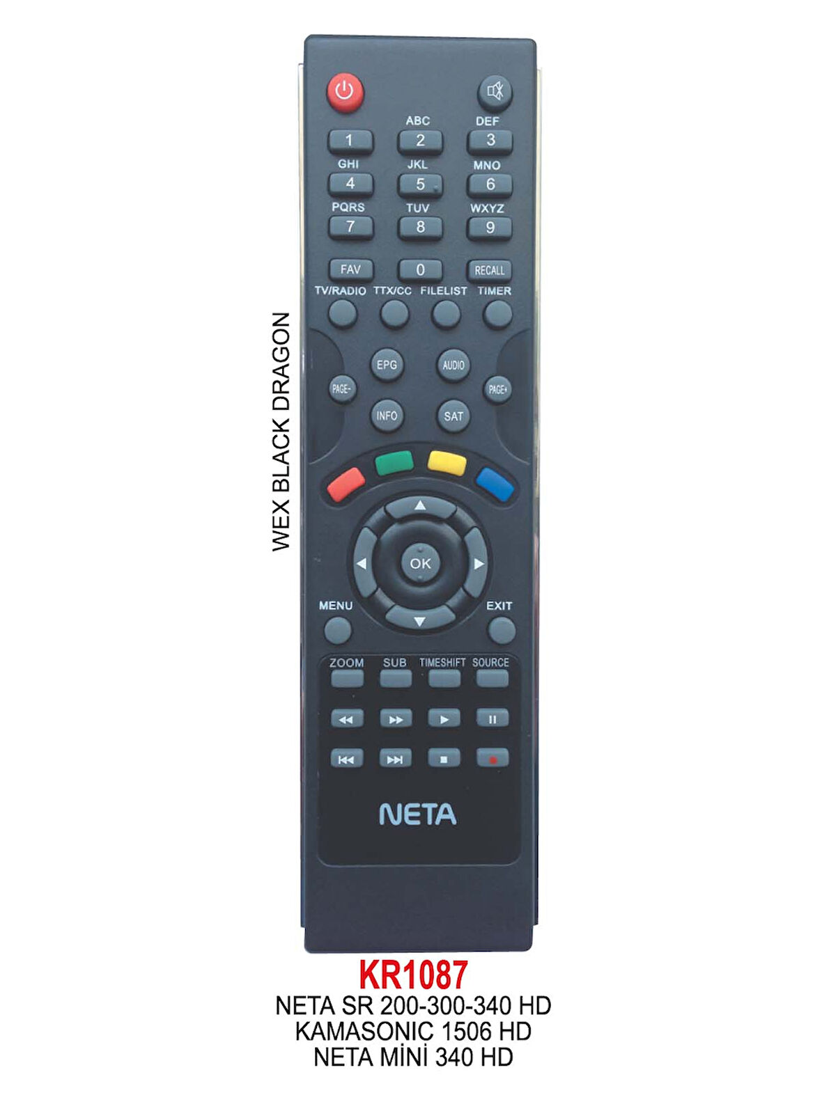 NETA SR 200-300-340 HD UYDU KUMANDASI