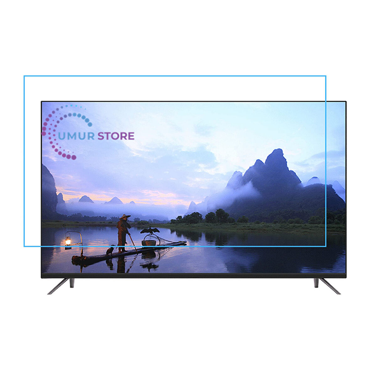 Samsung Uyumlu 55Q60R TV Ekran Koruyucu Samsung Uyumlu 55" İnç 139 Cm Ekran Koruyucu