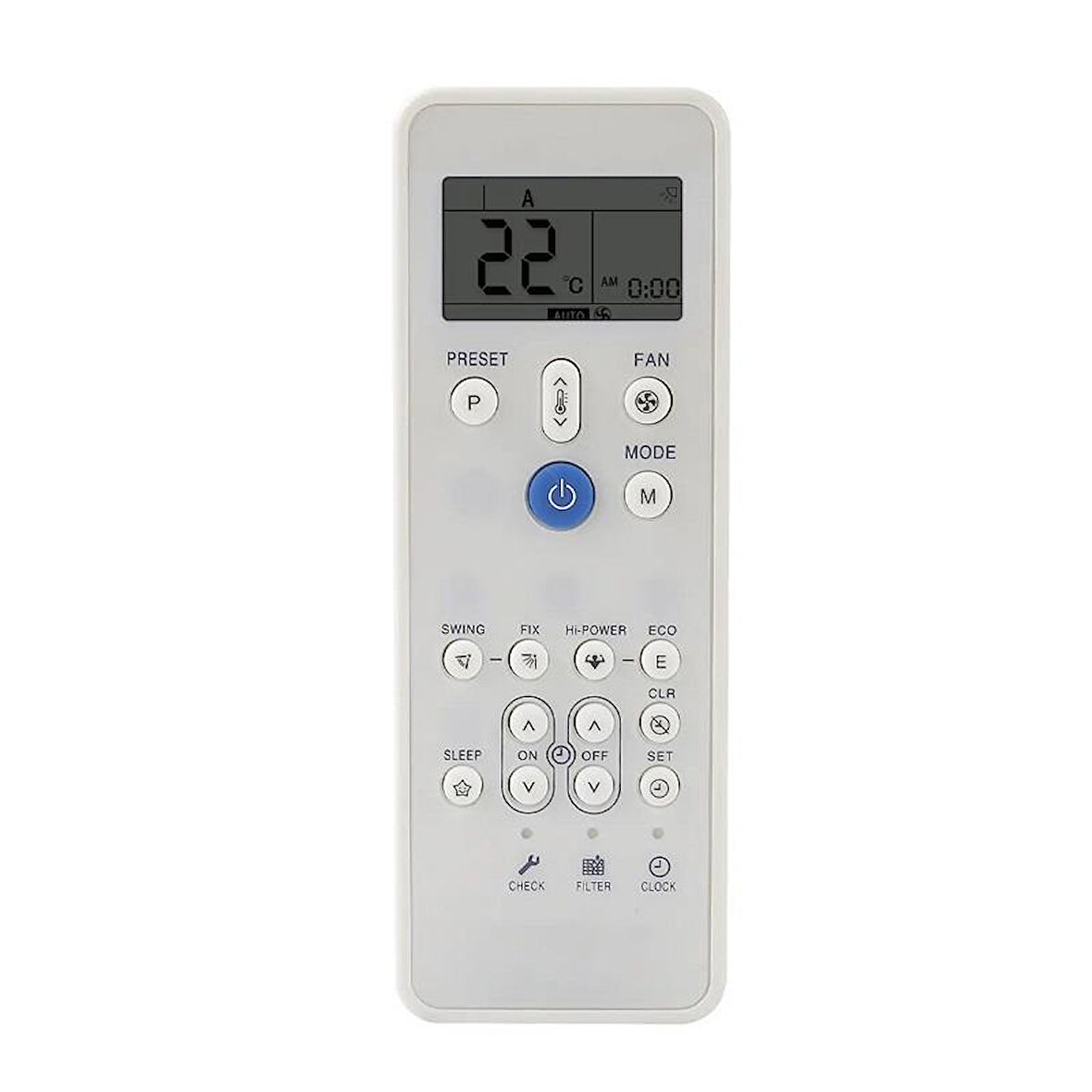 Carrier QHA012D8S ile uyumlu İnverter Klima Kumandası