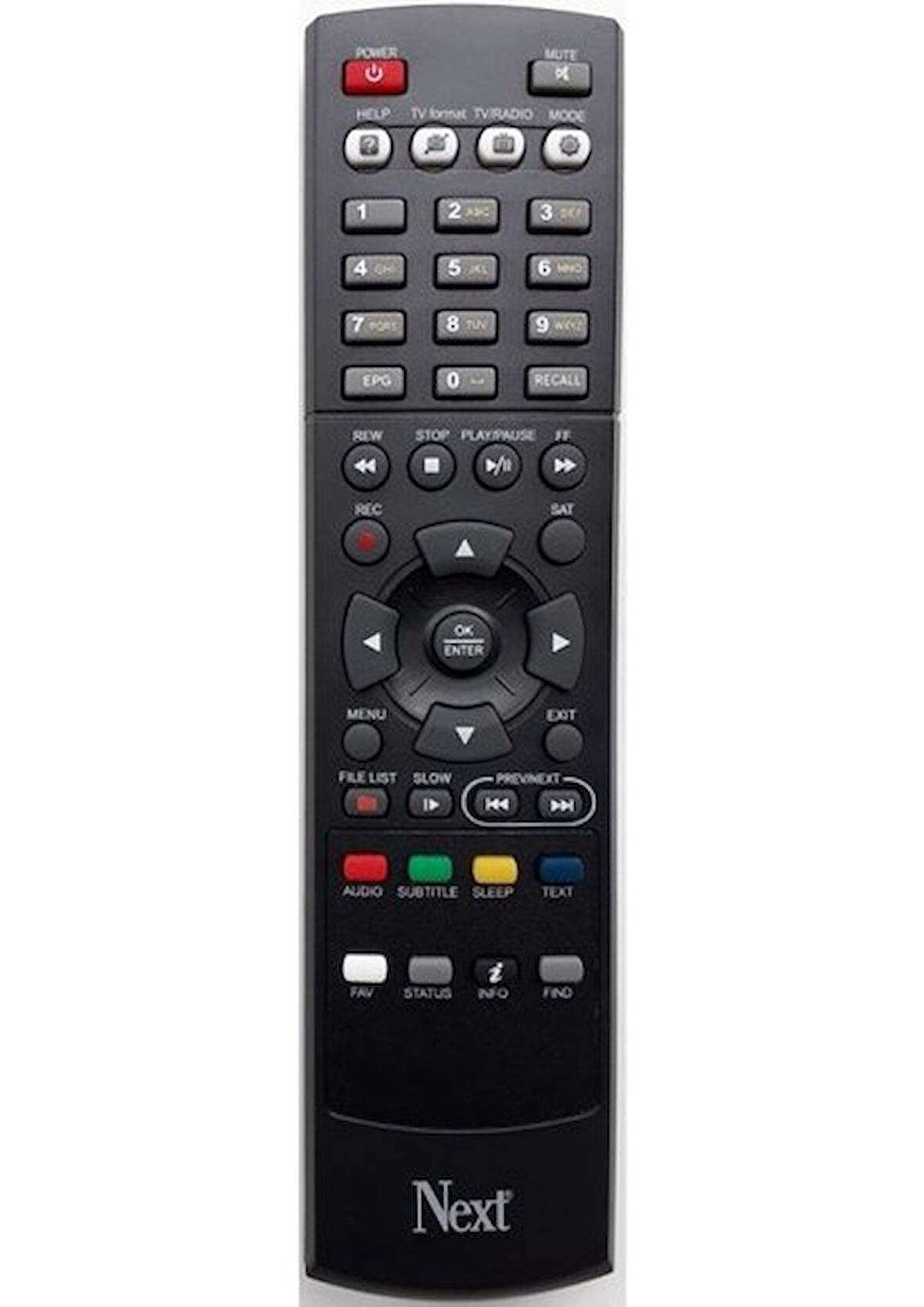 Next YE-2010 Tiger Hd Uydu Alıcı Kumandası