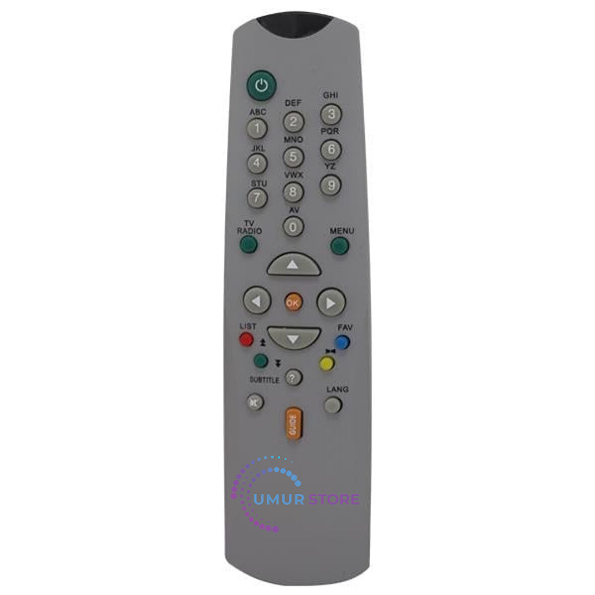Vestel Seg Red Zap'sız Guide'lı Uydu Kumandası