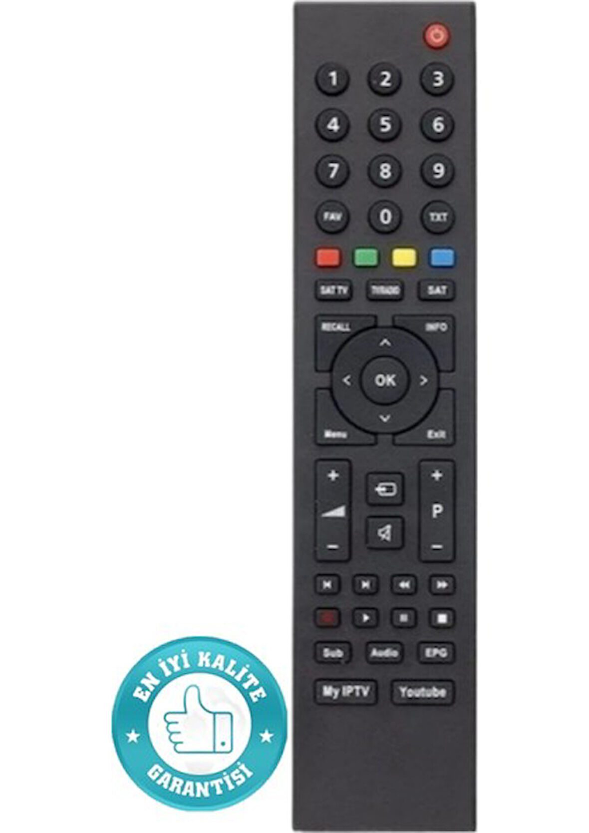 Botech LCD LED Myıptv-Youtbe Tuşlu Tv Kumandası 18606
