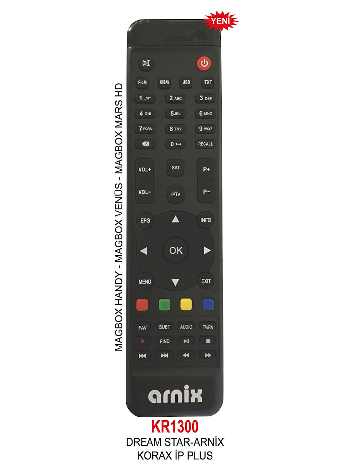 MAGBOX MARS HD UYDU KUMANDASI