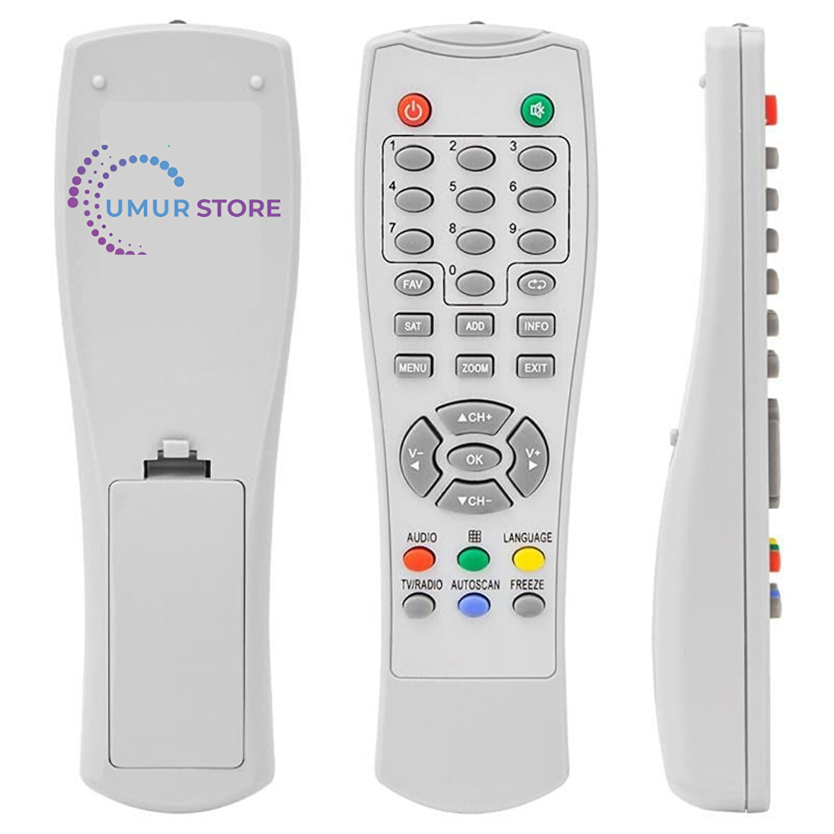 Botech 6500-6550-6600-6700 Uydu Alıcı Kumandası