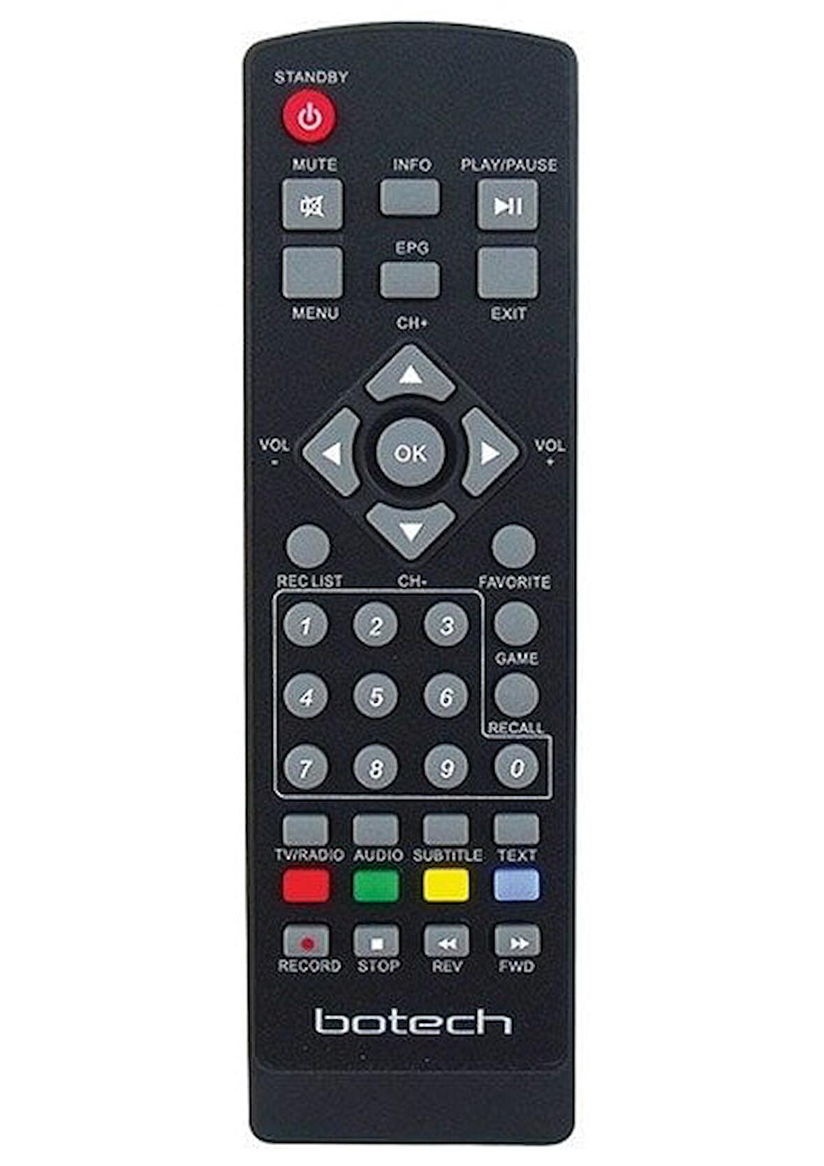 Botech 7300 Uydu Kumandası