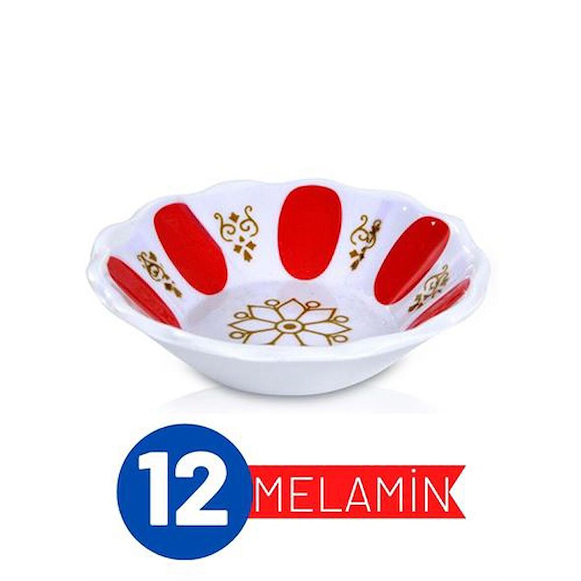 TransForMacion 12 Adet Melamin Çay Tabağı 717973