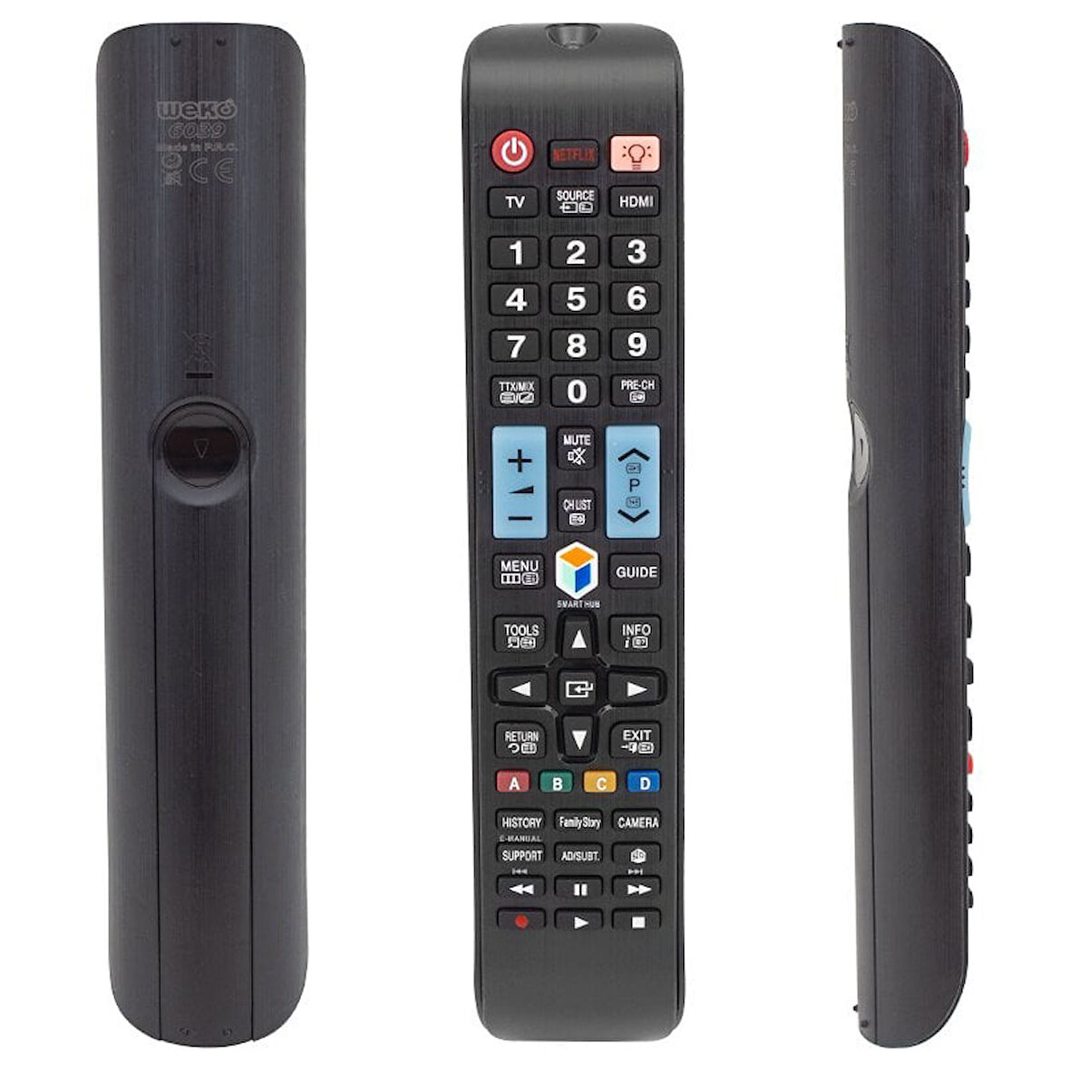 Samsung Source Tuşlu Lcd - Led Tv Kumanda