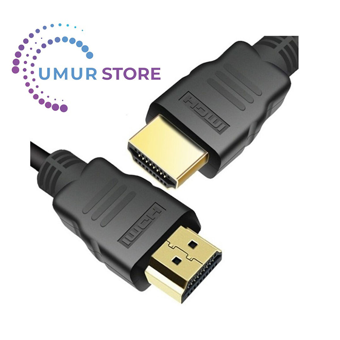 UHD 2160 Ultra Yüksek Çözünürlük HDMI Kablo Altın Uçlu 1,5 Metre