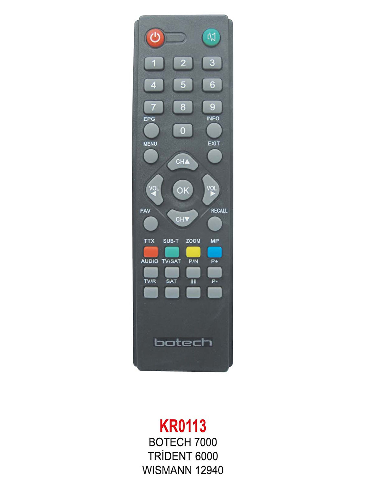 BOTECH 7000 UYDU KUMANDA