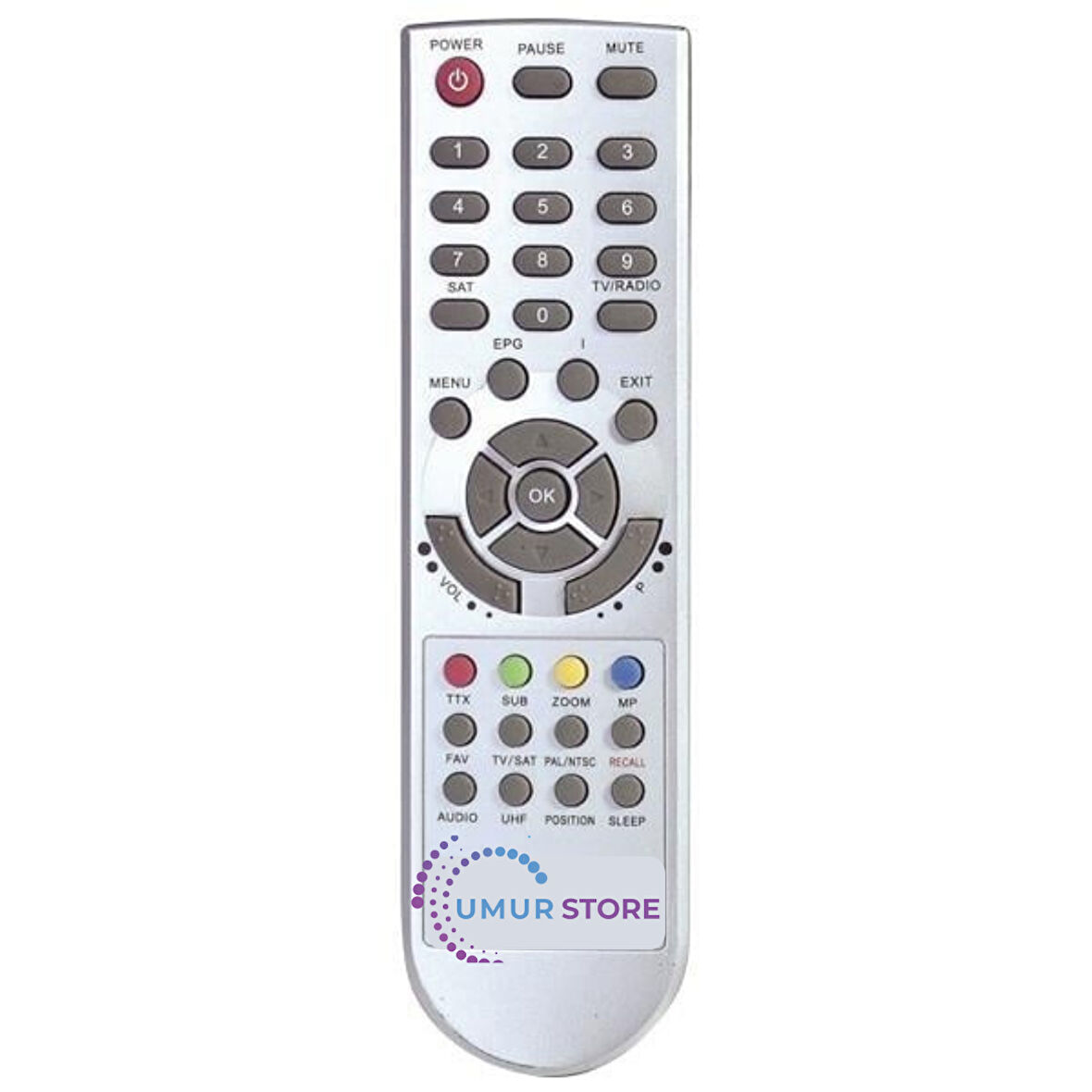 Uyumlu Kamosonic 312-313-615-630 Uydu Kumandası 14174