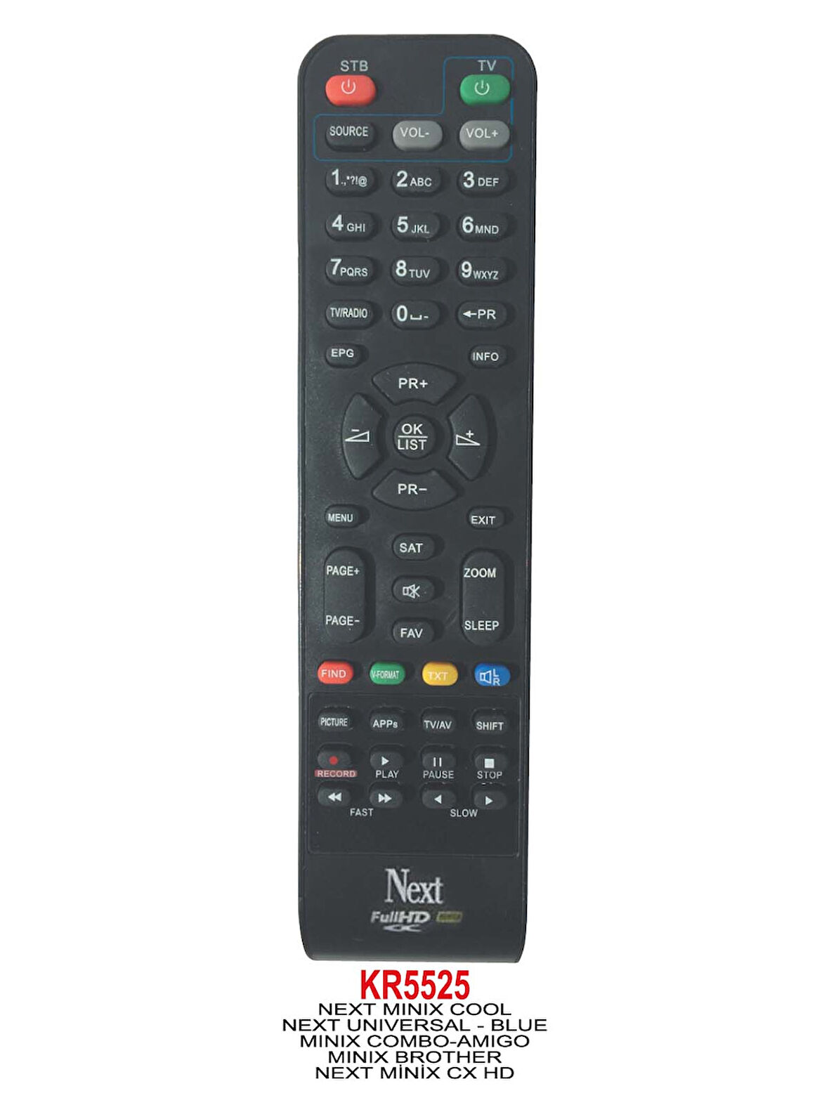 NEXT MİNİX CX HD KUMANDA