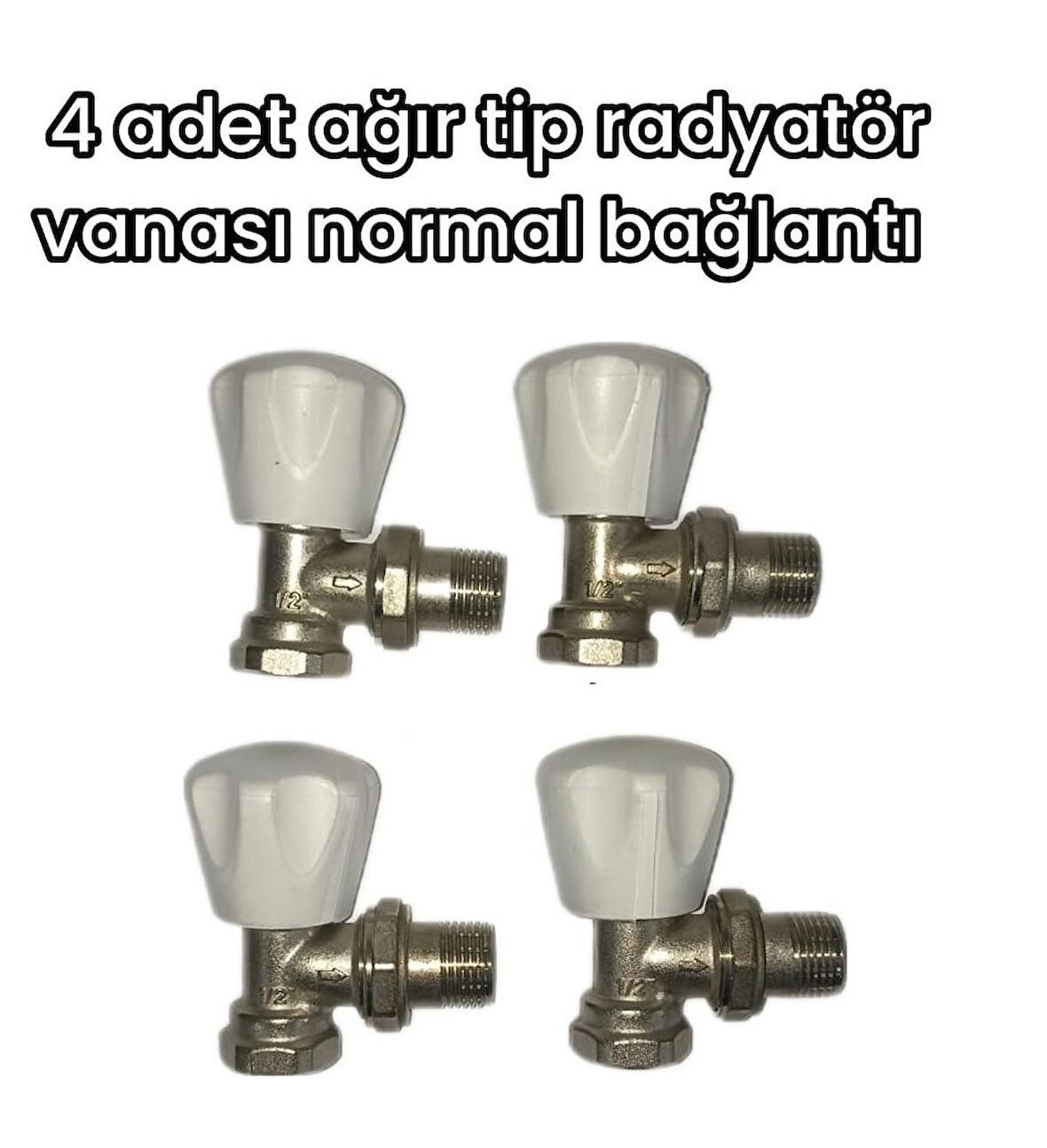 kalde radyatör vanası 4 adet ağır tip