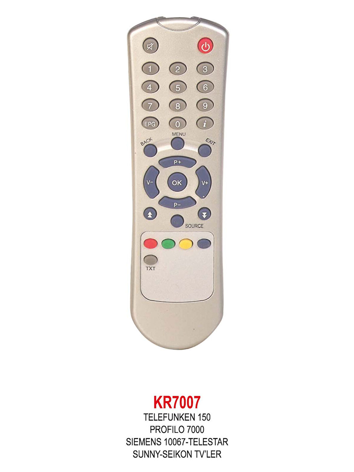 Uyumlu SIEMENS 10067 UYDU KUMANDASI