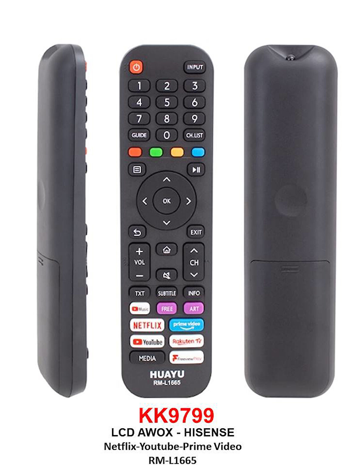 HISENSE -LCD  TV KUMANDASI